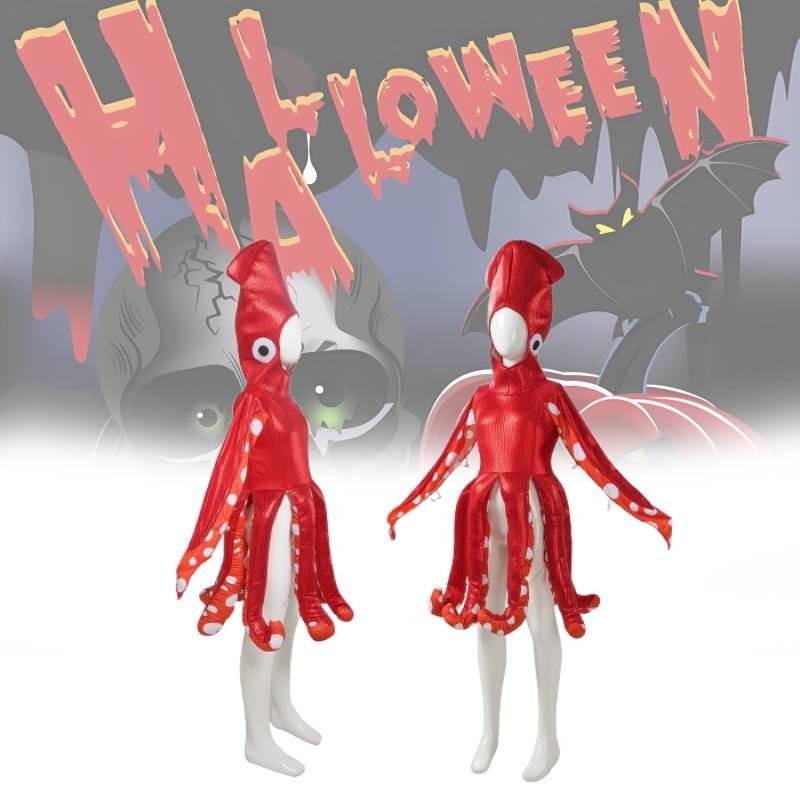 Adorable Red Squid For Kids Perfect For Halloween Cosplay And Stage Performances