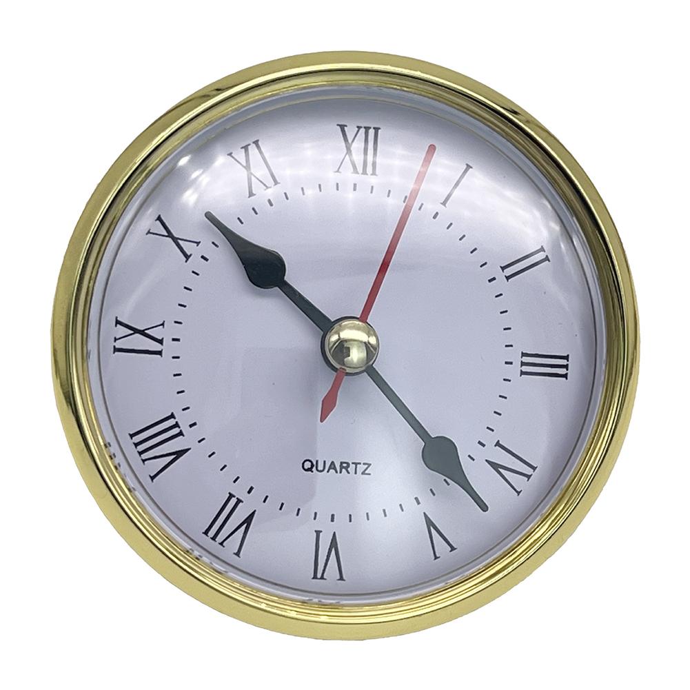 

Clock Repair Clock Movement Mechanism Silver Border Arabic Numerals Battery Installation For DIY Clock Projects