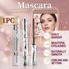 Zephoco Mascara für Frauen Tägliche Anwendung Langanhaltend Curling Verlängernd Volumengebend Wasserfest Wischfest Schnelltrocknend Einfach aufzutragen Natürlicher Look 1 Stück