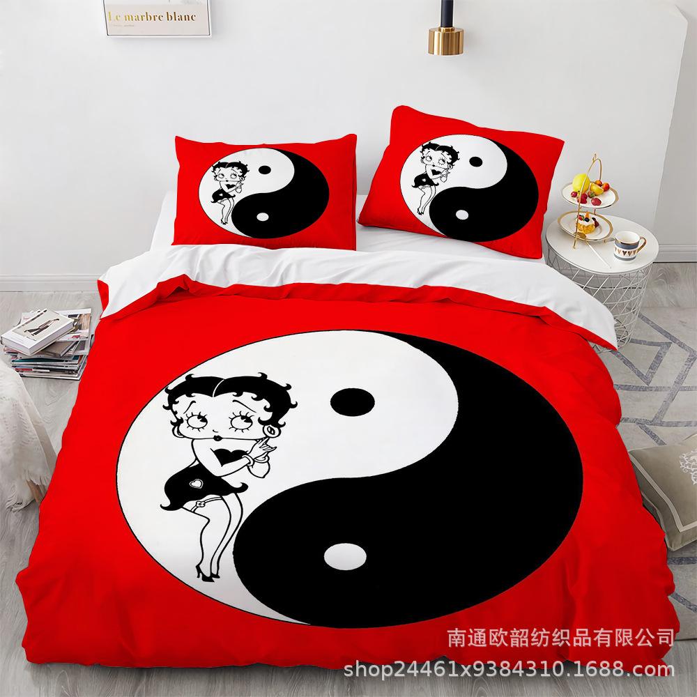 3D Bedding Three-Piece Set Four-Piece Set