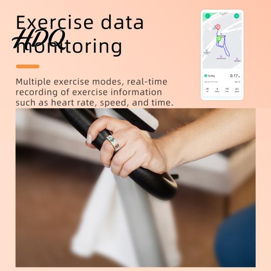Gesture Control Ring Smart Health Sleep Tracking Motion Monitoring Universal Bluetooth-compatible Tracker IP68 Multifunctional Exercise