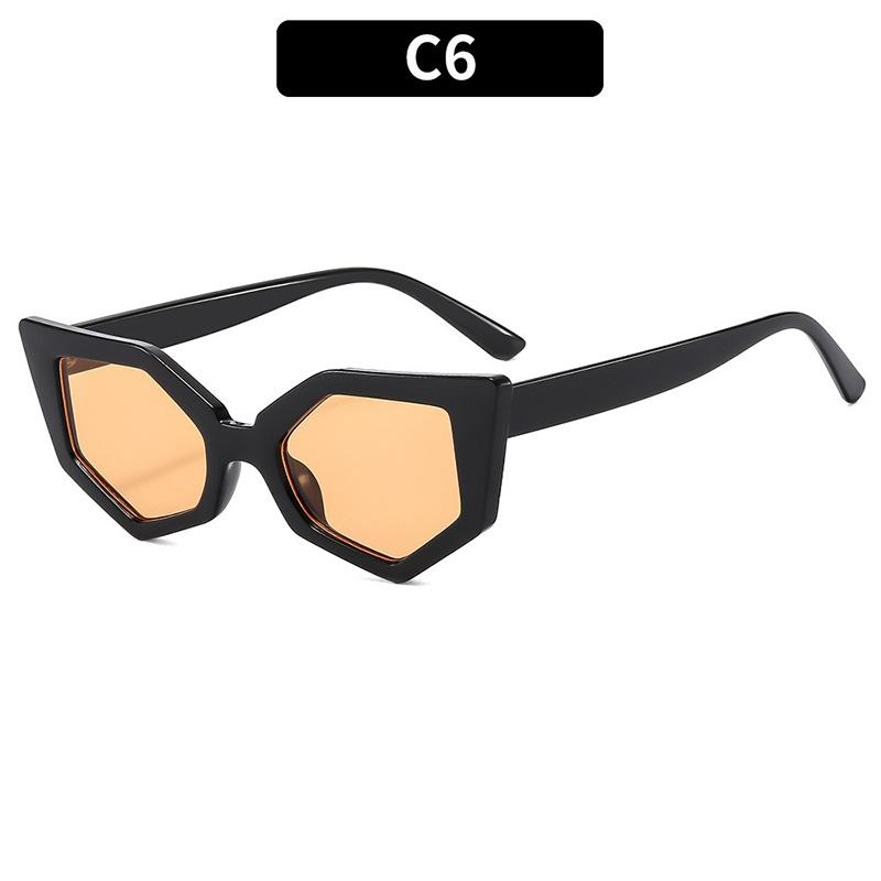 Irregular Sexy Cat Eye Sunglasses Women Men Personality Premium Feel Sun Glasses Daily Commute Travel Glasses