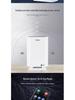 Formaldehyde-Removing Air Purifier & Odor Eliminator with Negative Ion for Home, Bedroom, Bathroom, Toilet, and Pet Areas