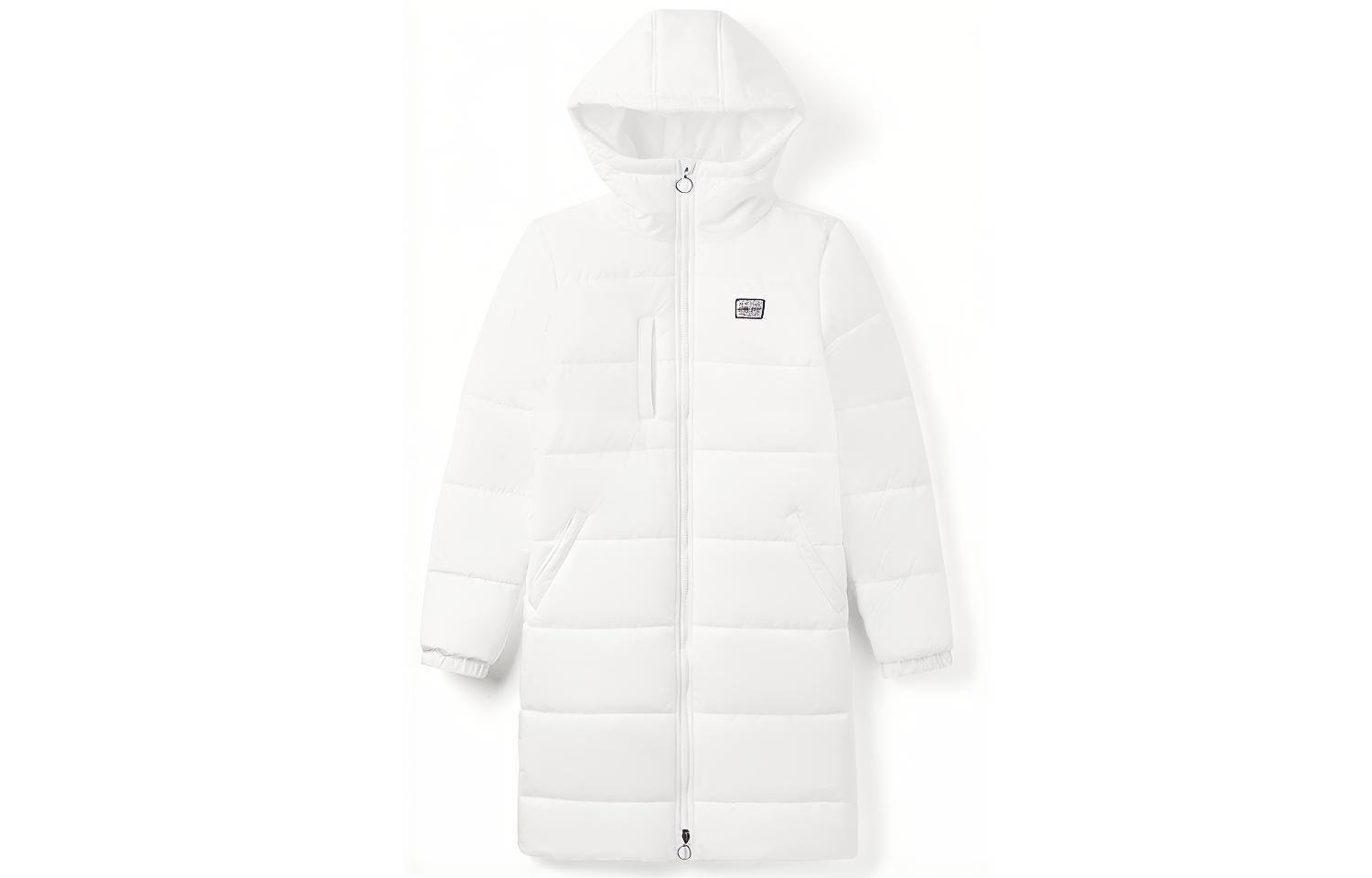 Vans Down Jackets Women s White Hooded Thickened Other VN0A4BFTWHT L