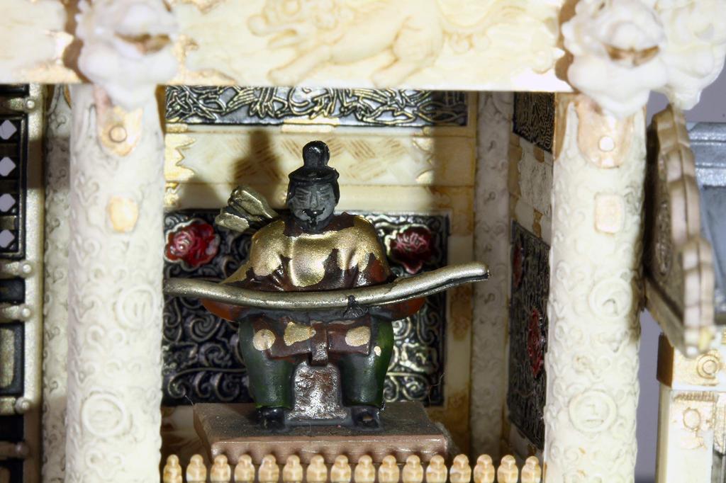 Fujimi Model Building Series 28 Yomeimon Gate Building 28 No. 1/80