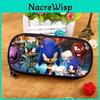 Sonic The Hedgehog Pencil Organizer With Durable Nylon For Kids And Teens