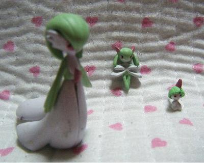 Takara Tomy 3D Encyclopedia 7 Figures Edition Pokémon Pokémon Vol. (3 Figures) [Ralts, Kirlia, Gardevoir] @First