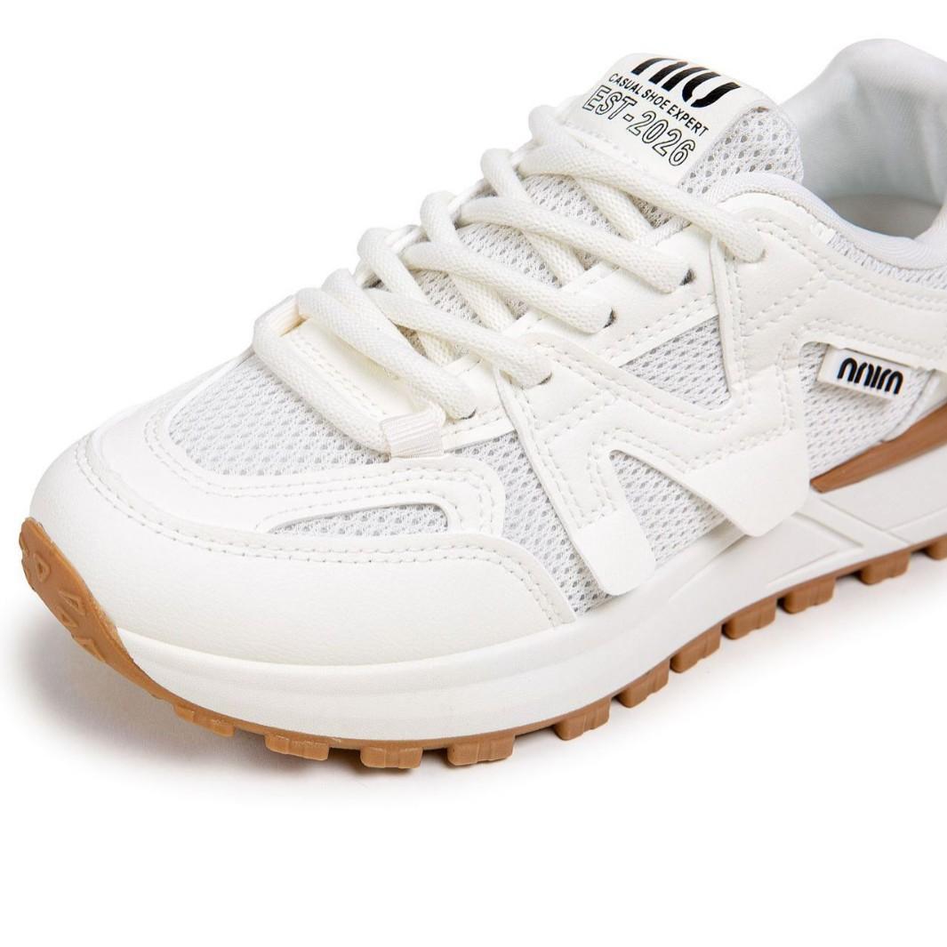 

[Индивидуальные] Весенние универсальные туфли для папы на толстой подошве, сетчатые дышащие повседневные туфли, женские кроссовки для бега на мягкой подошве для студентов 35 хаки