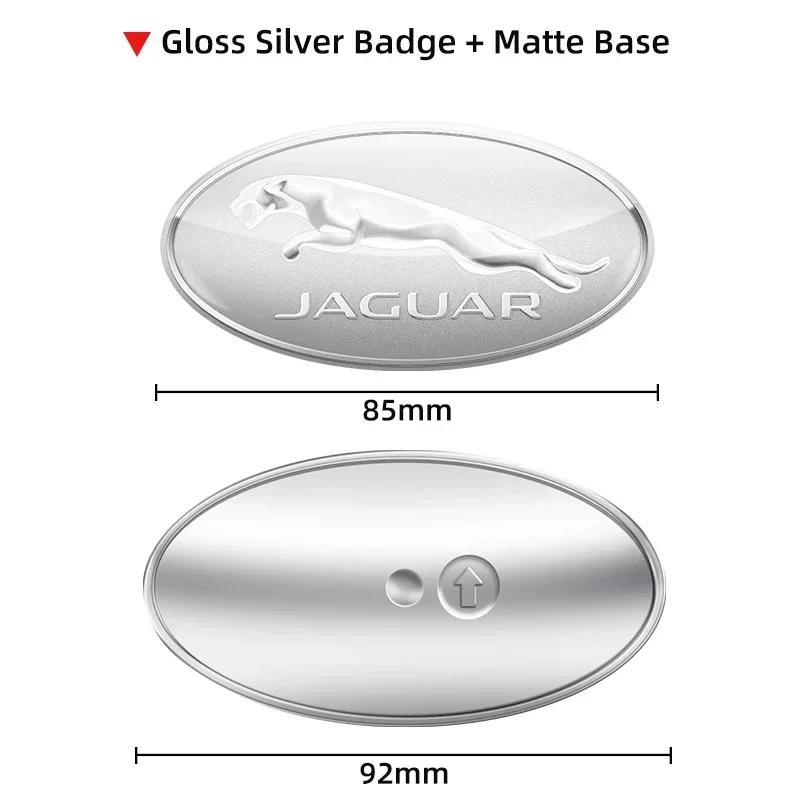 3D Metal Car Fender Side Wing Blade Badge Emblem Sticker For Jaguar X S F XF XE XJ XK XEL XFL XJL XJ6 XJS XKR XFR F-Type F-Pace HH1