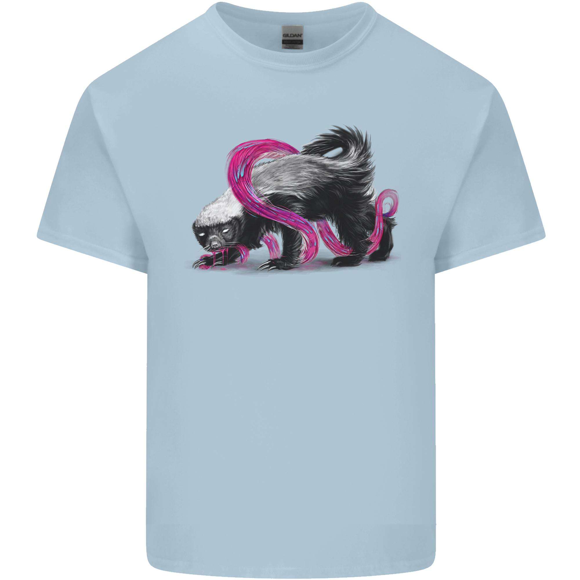 Honey Badger Unisexs Light Cotton TShirt S
