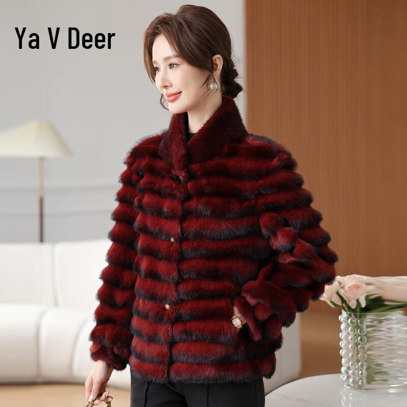 

Жіноче елегантне зимове пальто з штучного хутра норки Yalu 2XL