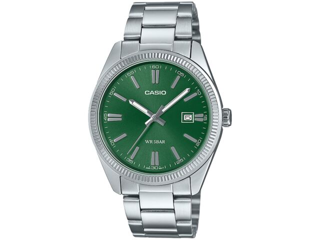 

CASIO Collection STANDARD MTP-1302D-3AJF Quartz Watch Dark Green Dial 38.5mm NEW