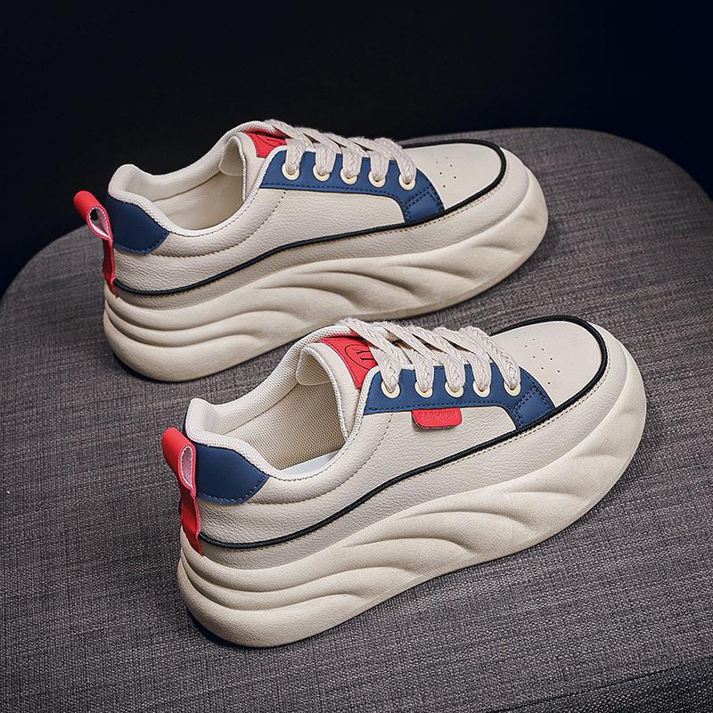 22 autumn new ins student platform heightening sports board shoes casual shoes HB1