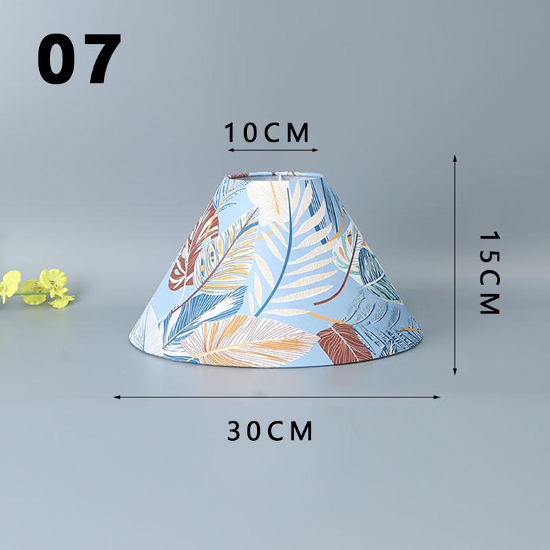 New Chinese Style Living Room Floor Lamp Shade DIY Replacement Lamp Cover E27 Fabric Home Decor Tabletop Lampshade