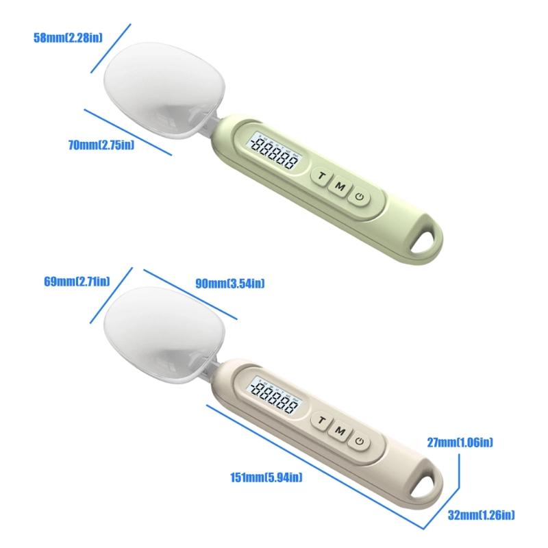 Electronic Spoon Scale Portable Designs For Small Kitchens Ideal For Measuring Ingredient Like Yeast And Salt