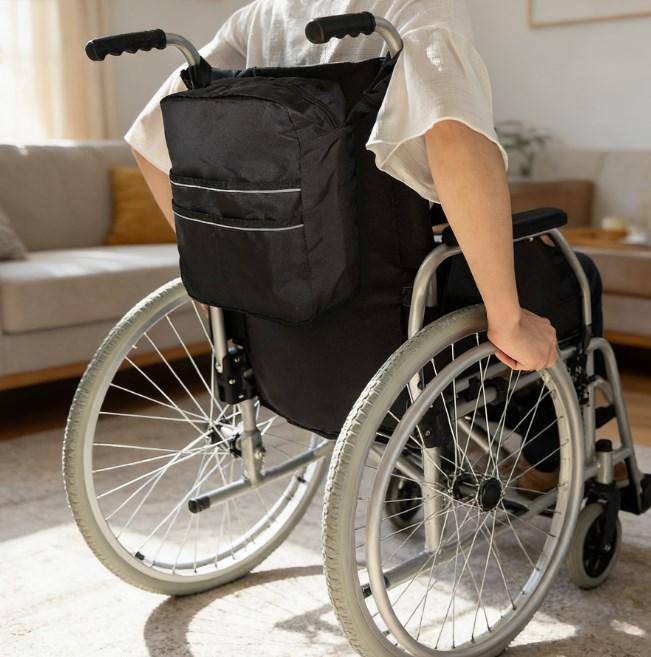 1pcs Electric Wheelchair Storage Bag For Scooter Organizer Travel Accessories Outdoor Furniture Covers