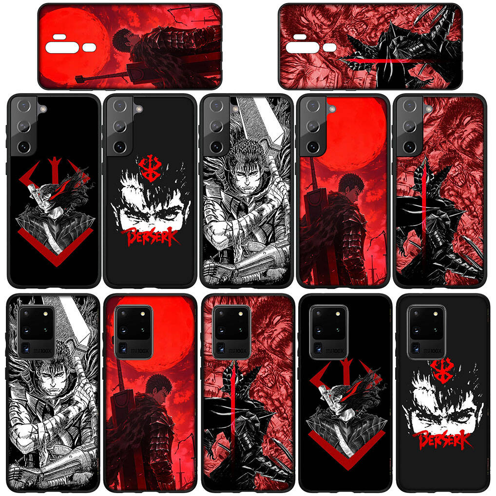 for Motorola Moto Edge 70 60 50 G54 G86 Samsung Galaxy S25 iPhone 17 16 15 Xiaomi Redmi Note 14 13 Pro Max Phone Case Wallpaper Berserk Guts Cover