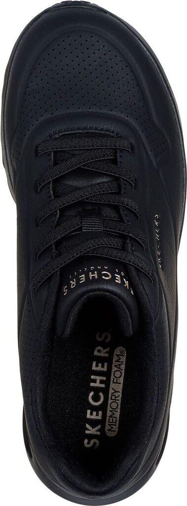 Skechers Uno Lite - Lite Work Black Sneakers