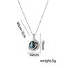 Specially for titanium steel planet starry sky non-fading necklace women's fashion personality versatile high-end sense collarbone chain jewelry
