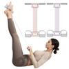 Pedaal Weerstandsband met Handvat, Verstelbare Buik Taille Arm Benen Trainingsband, Sit-Up Span Touw Enkel Trekker Oefenapparatuur