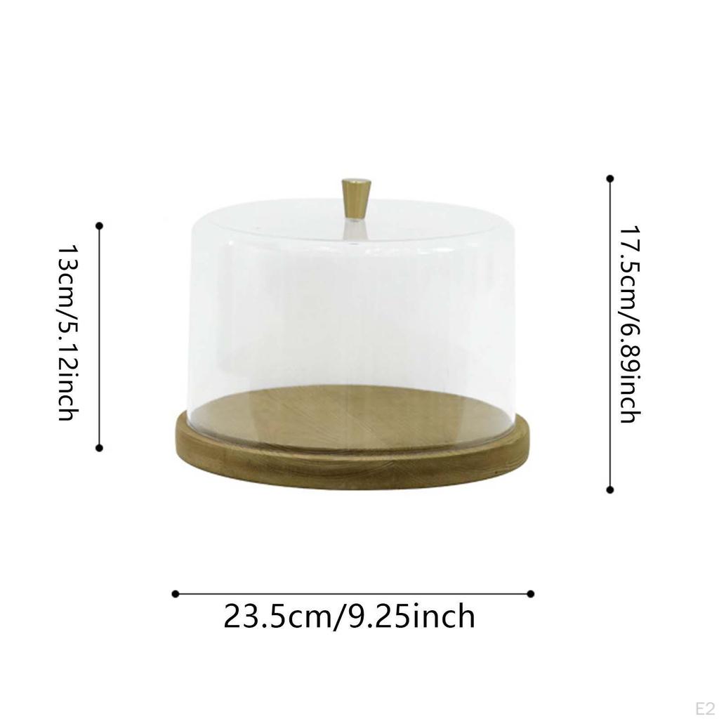 Cake Stand Dessert Plate Multiuse Pie Cheese Display Holder for Baking