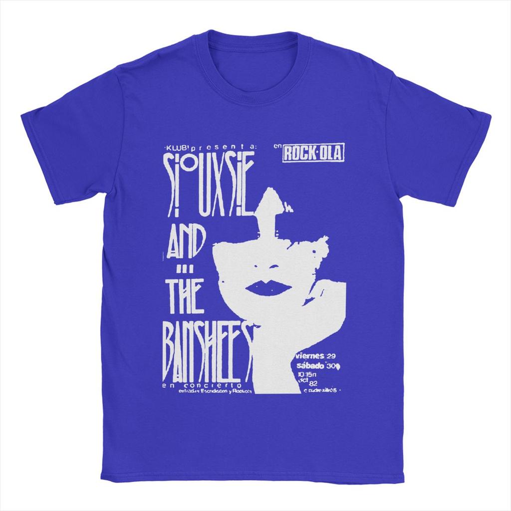Siouxsie And The Banshees Pánské tričko 100% bavlna Zábavná trička Tričko s kulatým výstřihem Krátký rukáv Oblečení Nápad na dárek