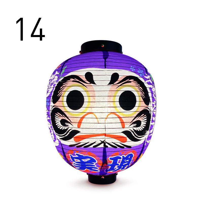Japanese Waterproof Cloth Lanterns Daruma Crafts Cartoon Lucky Lantern Sushi Restaurant Cuisine Izakaya Decoration Ornaments