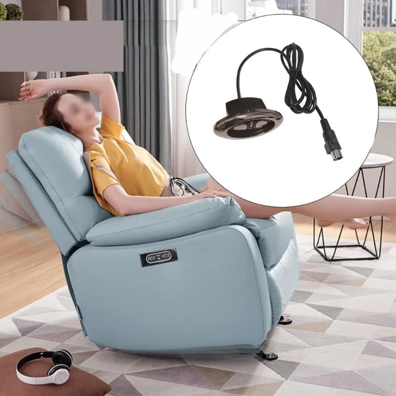 USB Charging Electric Sofa Switches LED Illuminateds Controllers Convenient for Recliner Chairs and Couches Use