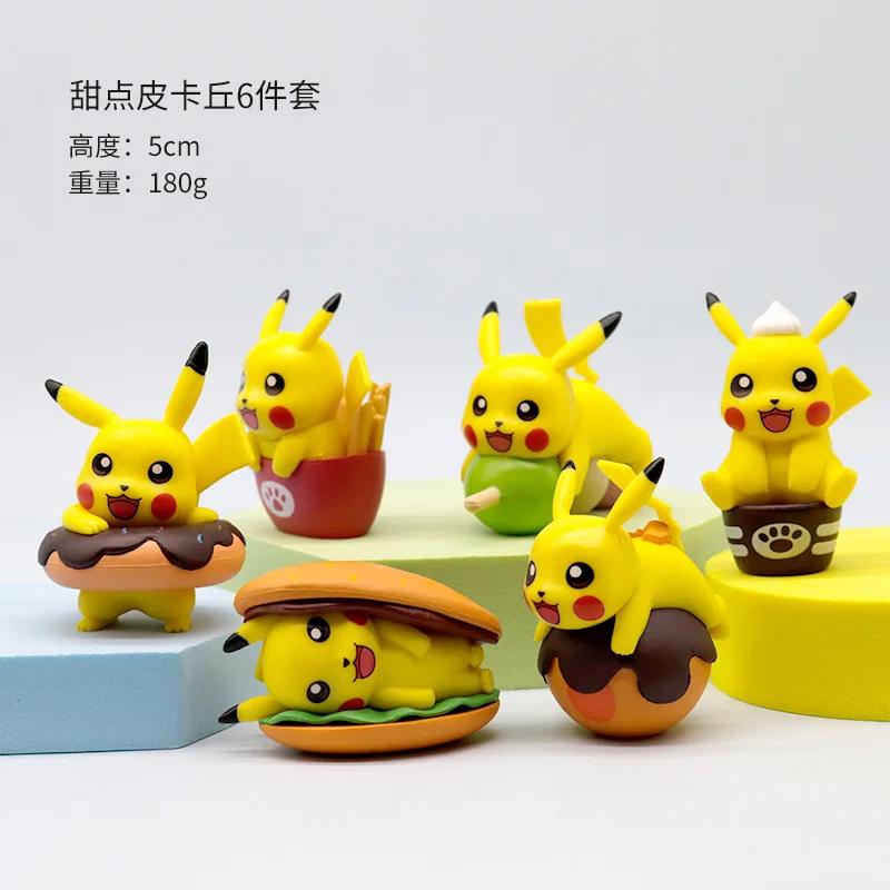 Pokemon Action Figure Gk Spoof Series Obscene Pikachu Charmander Bulbasaur Squirtle Gengar Doll Ornaments Model Kid Gift