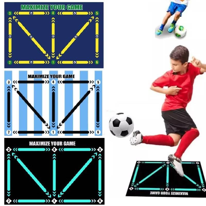 Premium Football Training Mat Skill Development Pad For Soccer Players 60x90cm