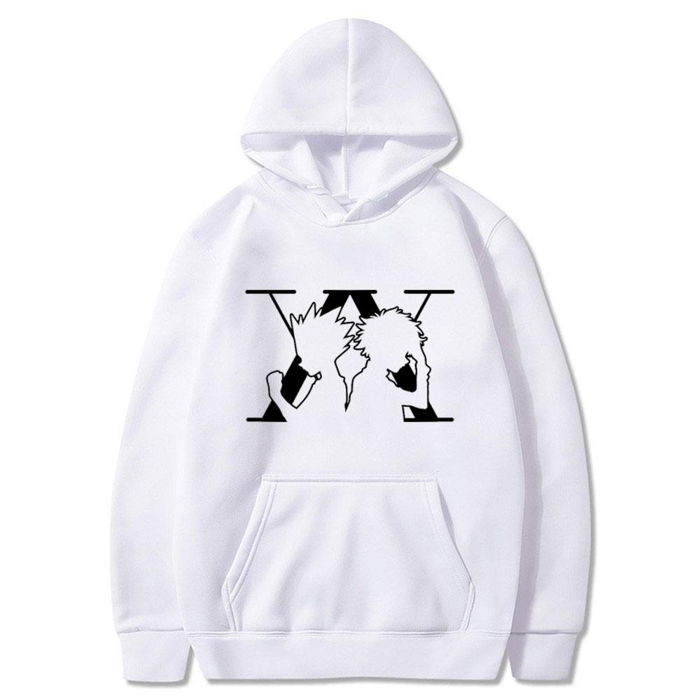 Hunter X Hunter Anime japonez amuzant Killua Eyes Killua Hanorace stil Hanorace Streetwear pentru femei/bărbați Hanorac supradimensionat