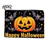 Large Capacity Pencil Bag Halloween Storage Bag, with Pumpkin Ghost Pattern Design, Thickened Themed Sundries Pouch Canvas Cosmetic Organizer,