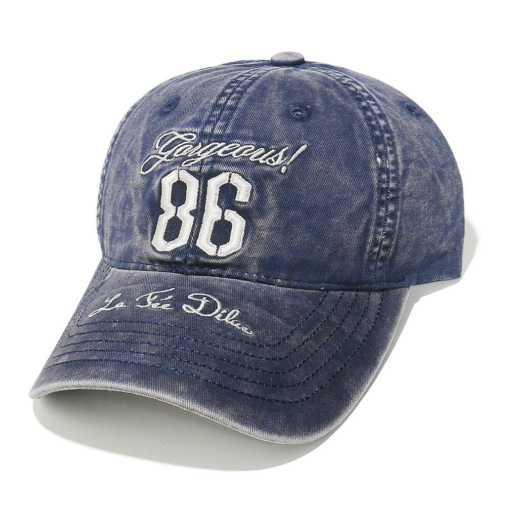 Spring and summer new alphabet baseball cap Spice girl versatile personality visor cap children