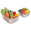 Double-Layer Plastic Kitchen Drain Basket Set