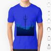 King Of Atlantis Trident T Shirt Cotton Men Women DIY Print Trident King Atlantic Atlantis Sea Ocean Aquaman Superhero Comic
