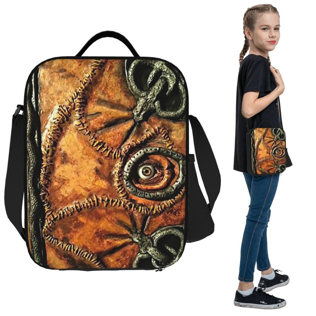 Hocus Pocus Winifred Sanderson Spell Book Insulated Lunch Bag School Cooler Thermal Food Box Tote Portable Lunch Boxes Container