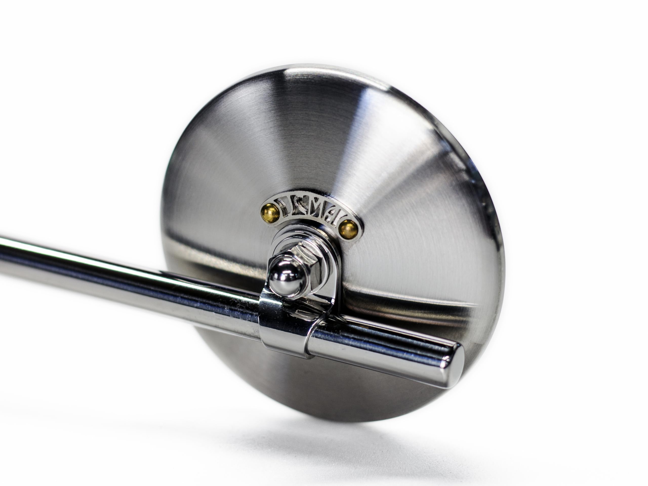 

JCMA Mirror Hairline MOTOR ROCK 80 4. Nickel/Brass (Nickel Tag/Brass Rivet) (MR-HC059H)