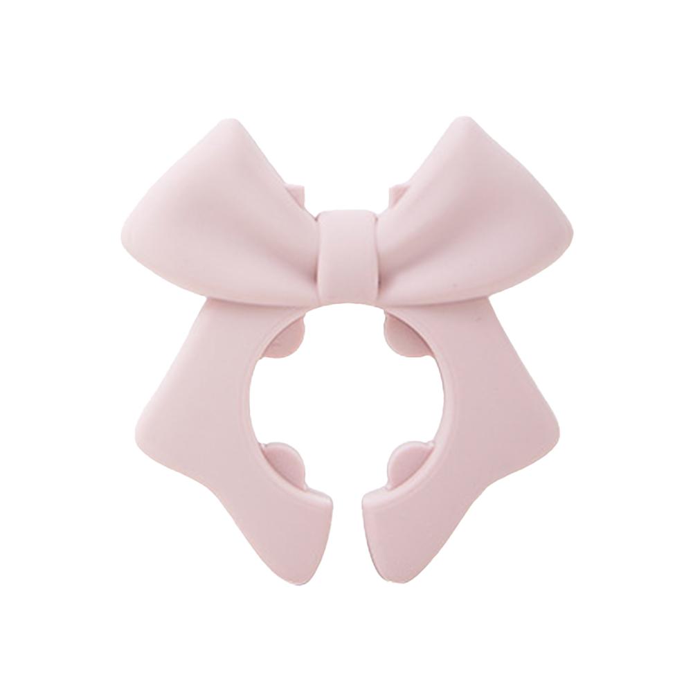 Silicone Spoon Rest Anti-Scalding Spoon Holder Bow Spill Stopper for Spoon Cooking Utensil