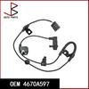 OEM 4670A597 4670A598 Rear Left &Right ABS Sensor For Mitsubishi Triton L200 2005-2015 KB4T KB8T KB9T KA4T 4670A595 4670A596