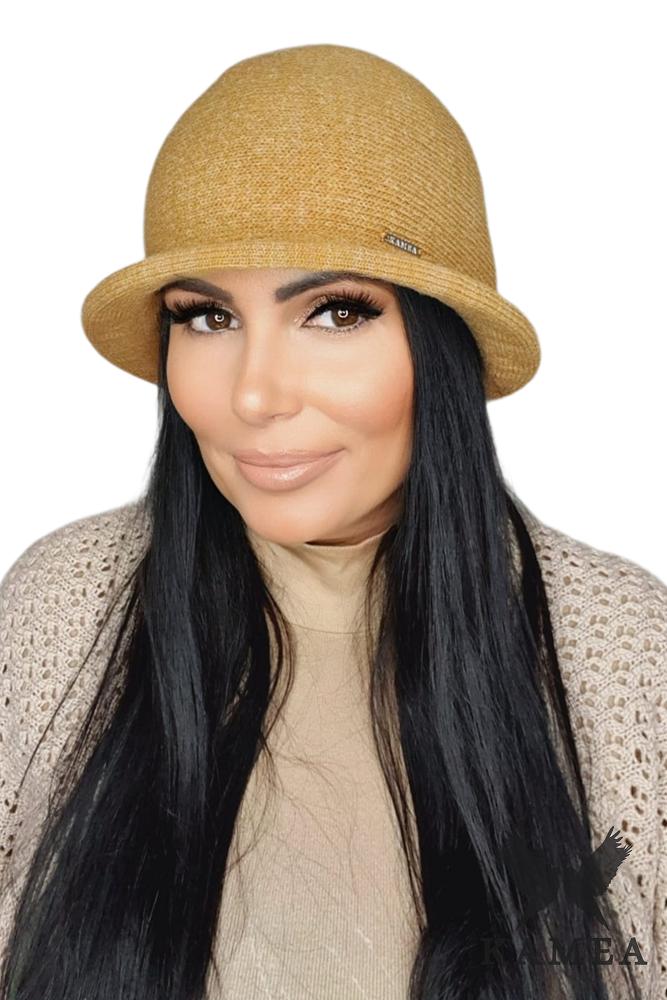 Munira Women' Hat Mustard Color
