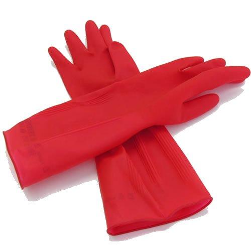 Měsíčkové gumové rukavice Kuchyňské rukavice velikosti S [Sada 3]