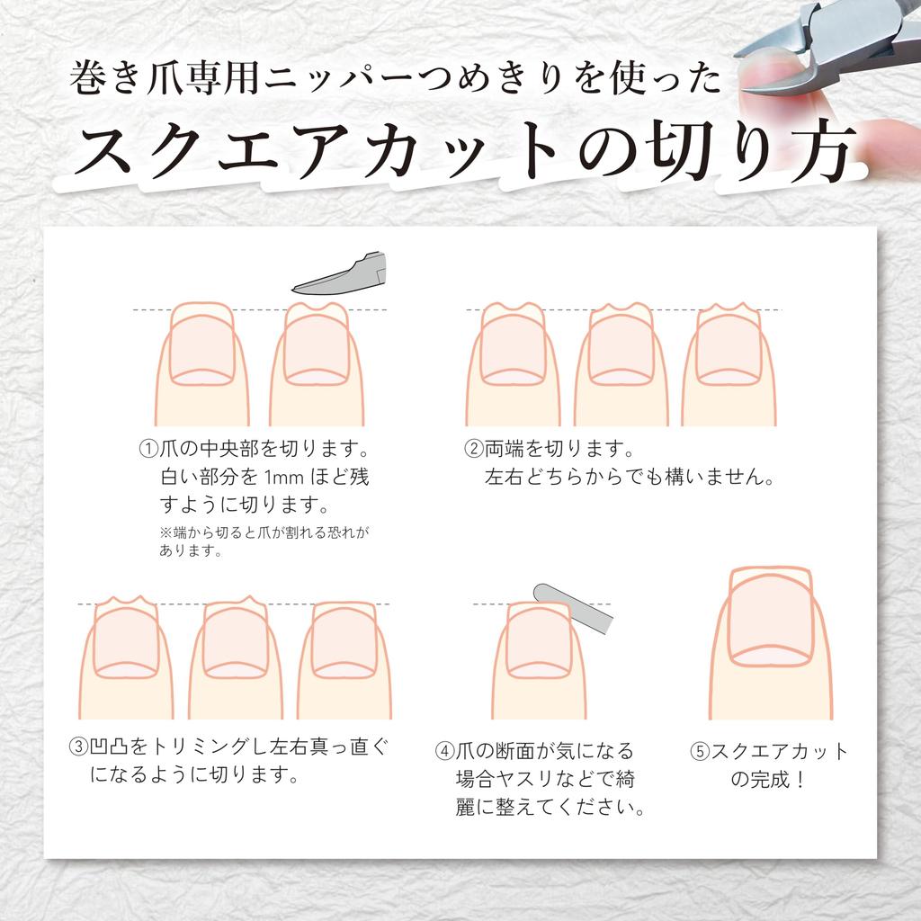 Stainless Steel Nail Clippers for Ingrown Nails