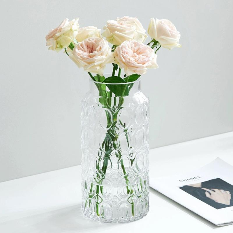 Vase, Glasvase, Heimdekoration, Ornamente, Blumenarrangement, Blumenvase