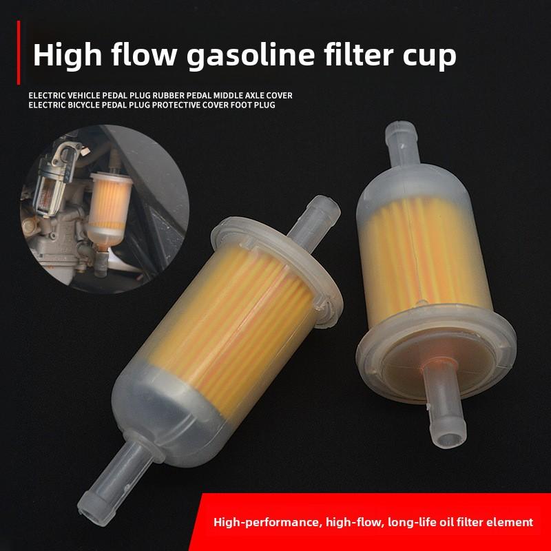 Elektroroller Ölfilter, großer modifizierter Motorradölfilter, Motorölfilterelement, 8 mm Universaltyp