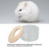 Hamster Sand Bathtub Small Round Shaped Pet Sand Box Transparent Acrylic Sand Bathroom