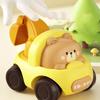 Cartoon Animal Engineering Vehicle Toy Dump Truck Boy Interactive Sliding Car Excavator