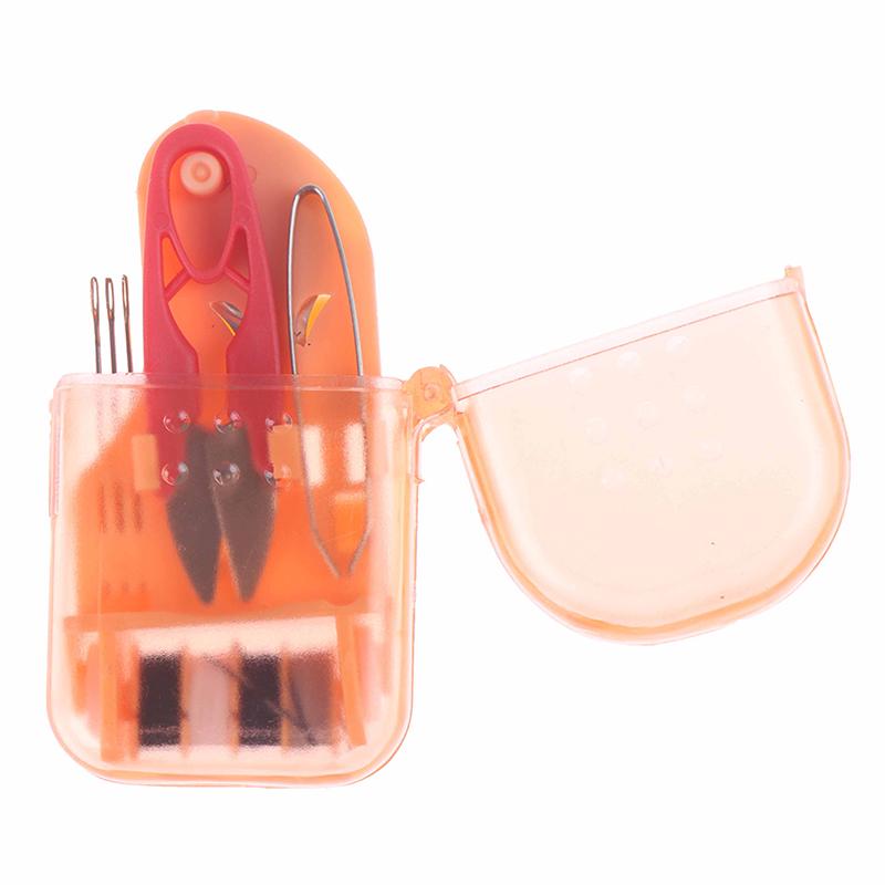 Home Travel Portable Mini Portable Sewing Kit Sewing Box Sewing Tool Box Needle