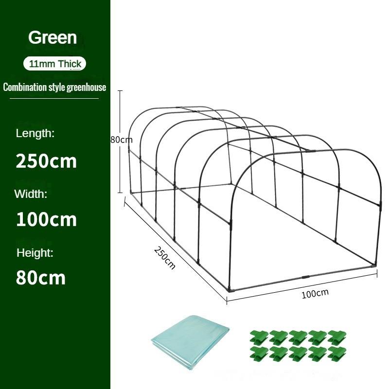 Horticultural Potted Flower Planting Greenhouse Rainproof Insulation Flower Room Household Seedling Cultivation Shed