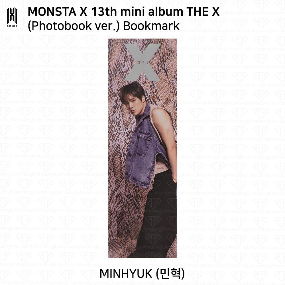Monsta X The 13th Mini Album THE X Photobook Ver UNIT Bookmark Official Photocard