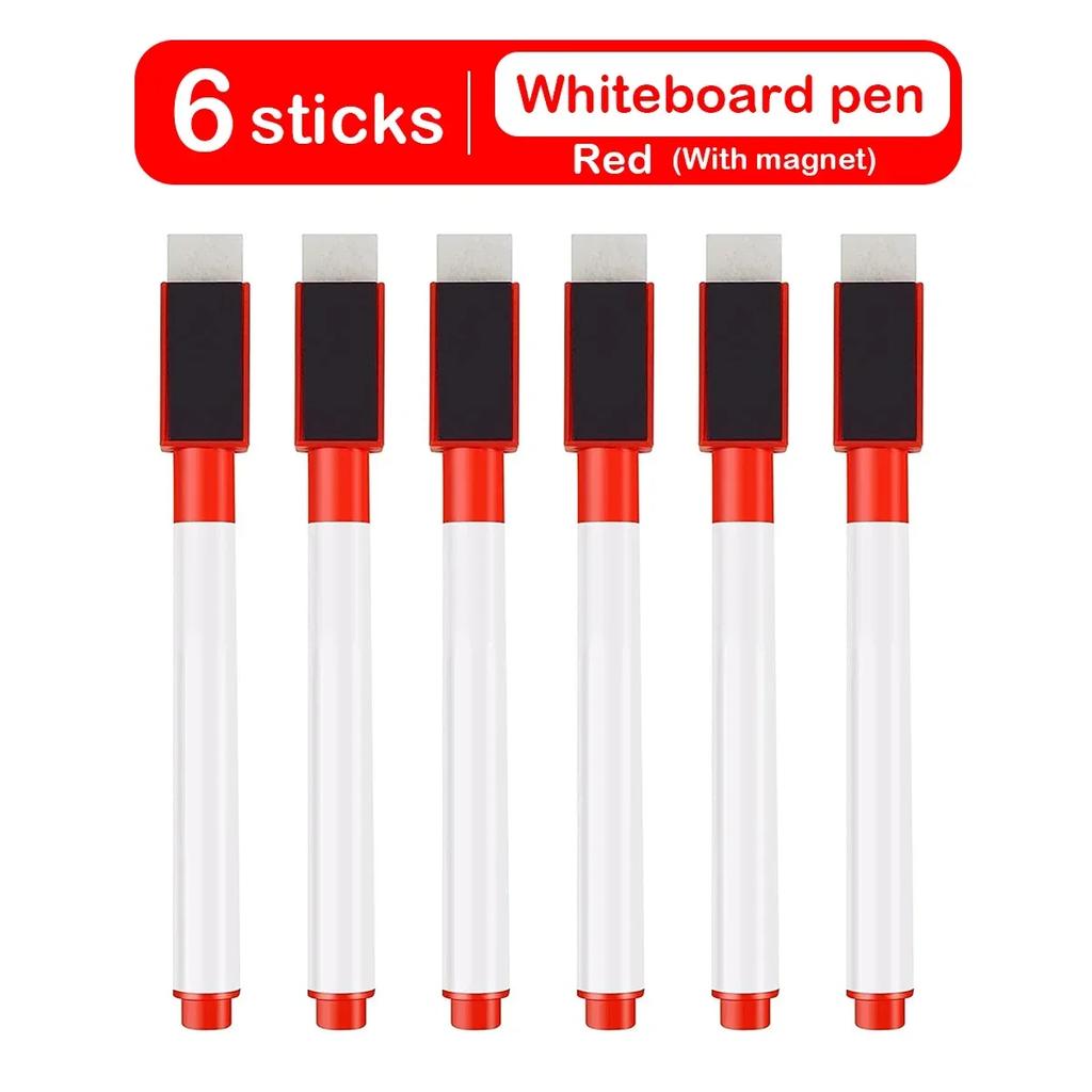 Magnetic Erasable Whiteboard Pen Color Options Blackboard Note Numbering Stationery Office Teaching Supplies for Classroom Use